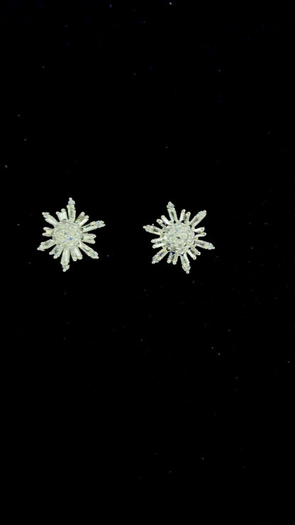 Blossom Beauty Flower Studs Earrings